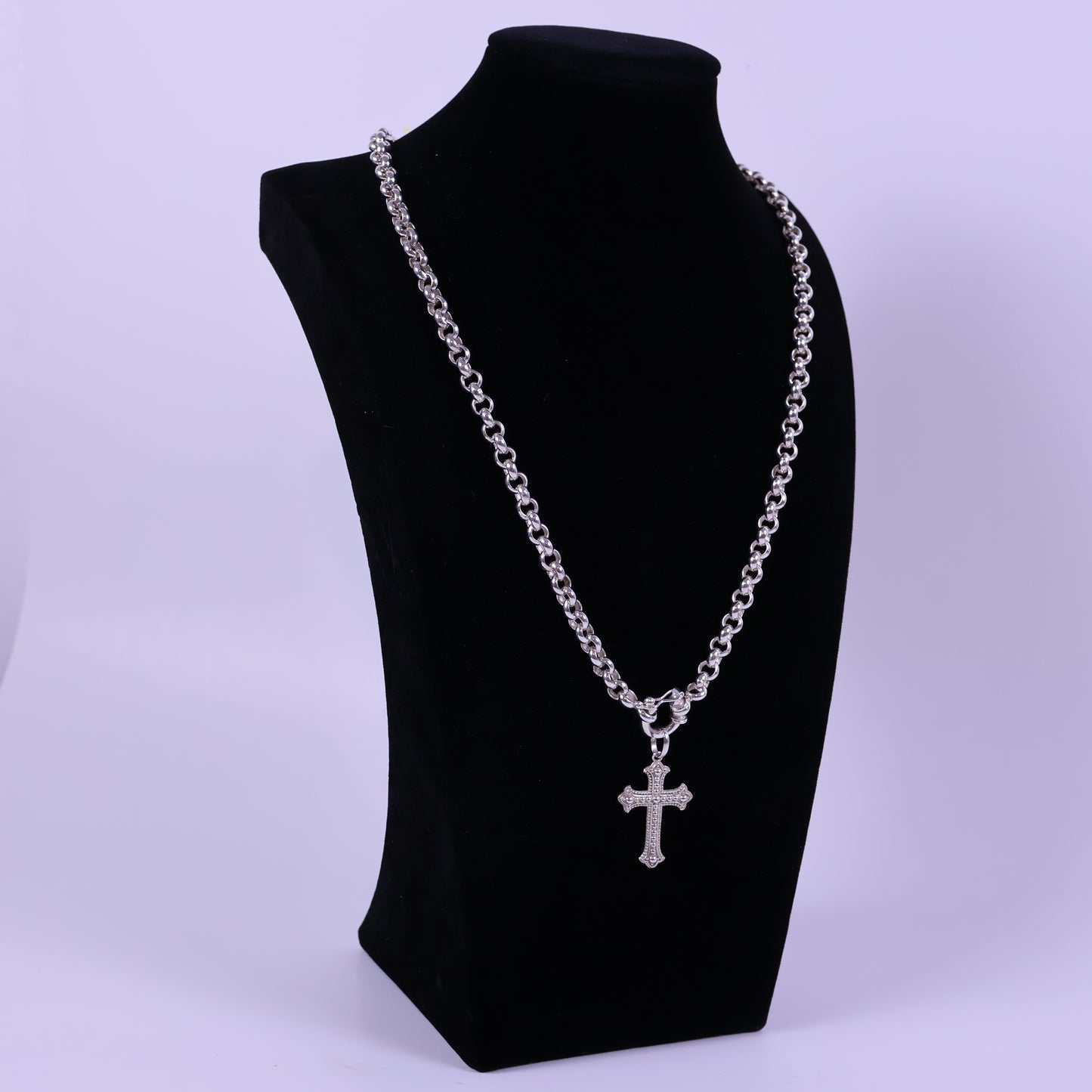 Rolo Links chain - Peruvian 950 Silver