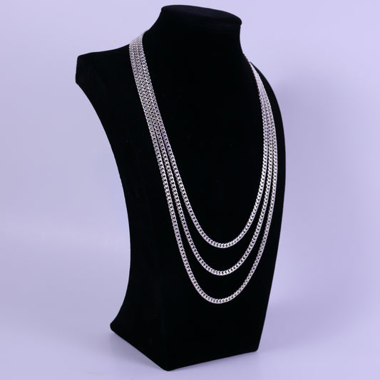 Cuban Link chain - Peruvian 950 Silver