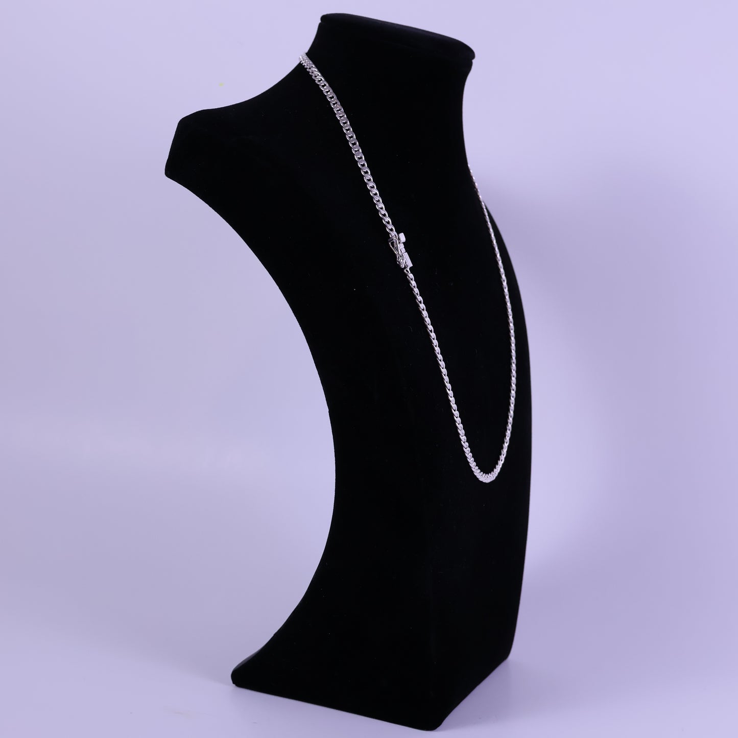 Curb Links chain - Peruvian 950 Silver