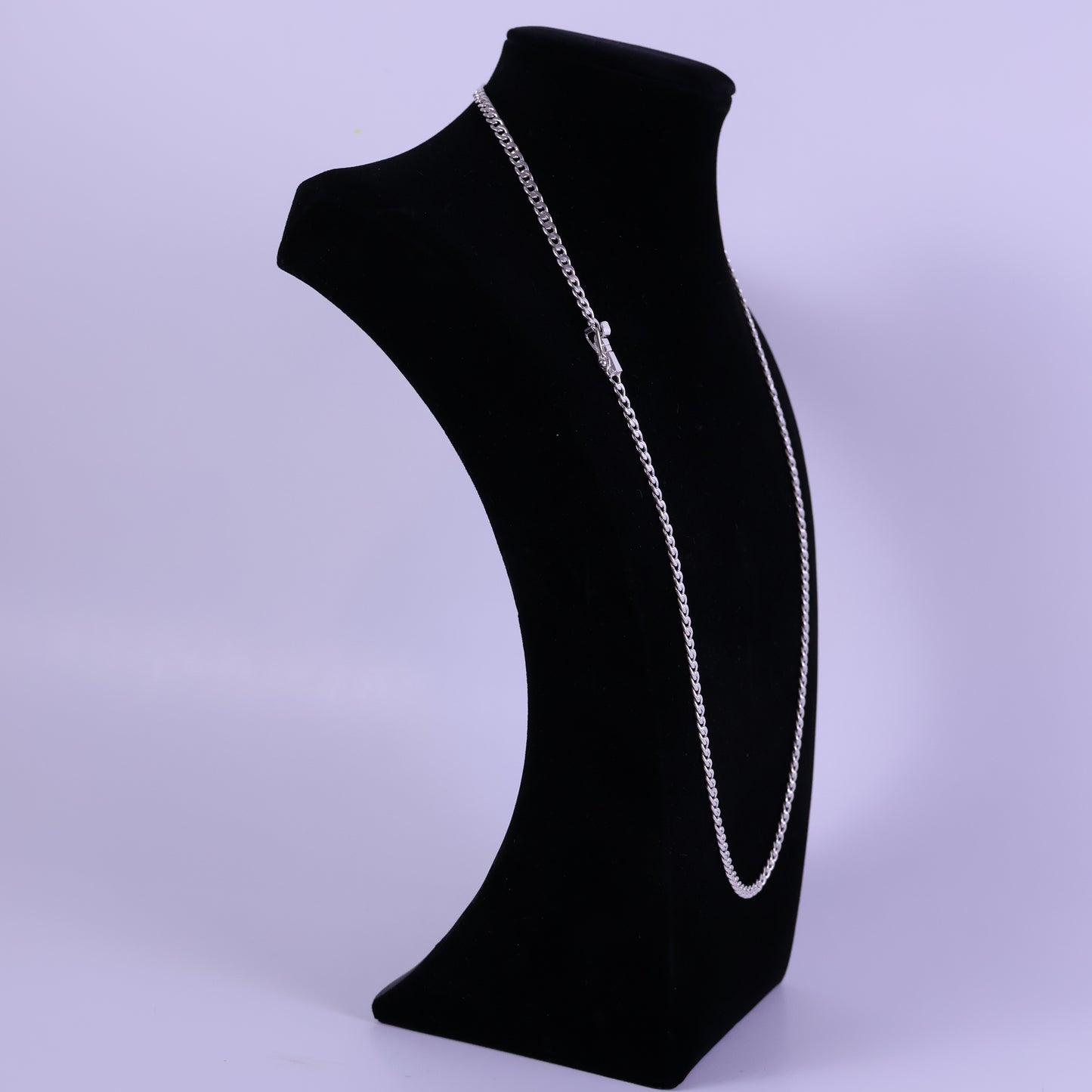 Curb Links chain - Peruvian 950 Silver