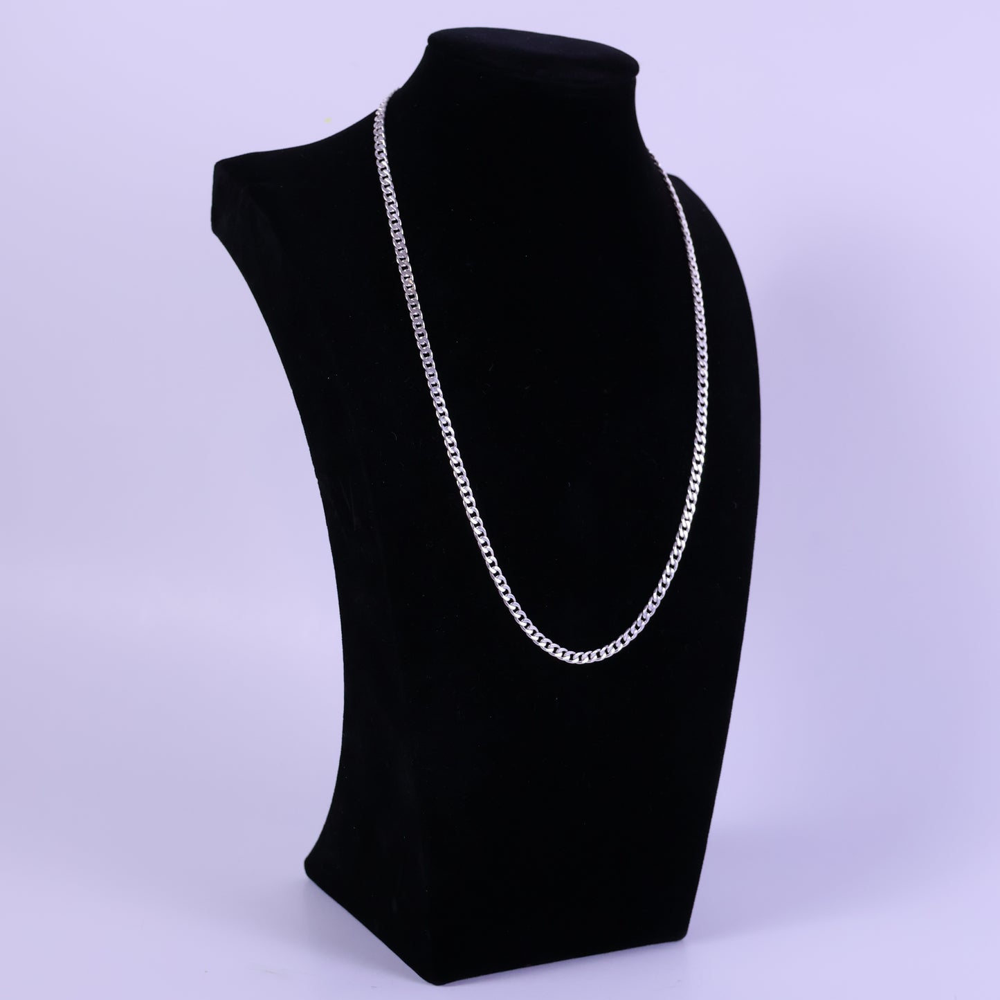 Curb Links chain - Peruvian 950 Silver