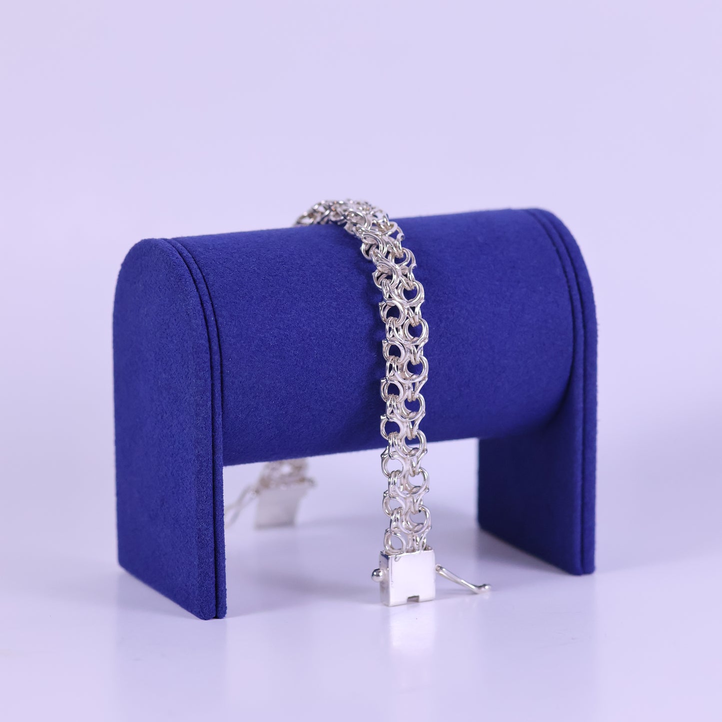 Ramses link Bracelet - Peruvian 950 Silver