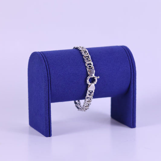Chino link Bracelet - Peruvian 950 Silver