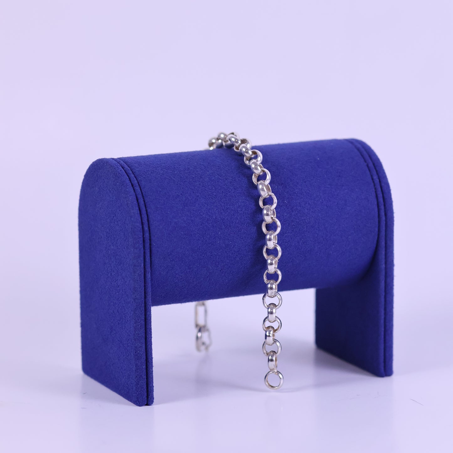 Rolo links Bracelet - Peruvian 950 Silver