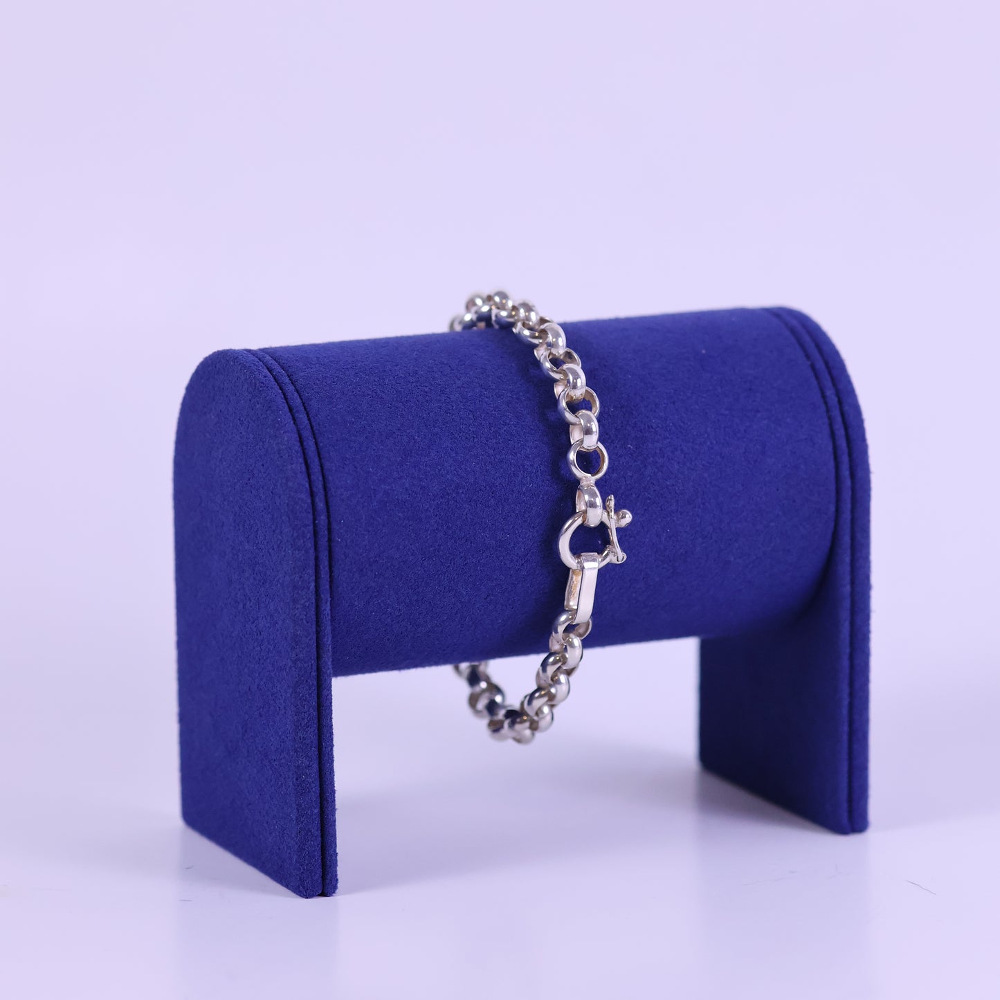 Rolo links Bracelet - Peruvian 950 Silver