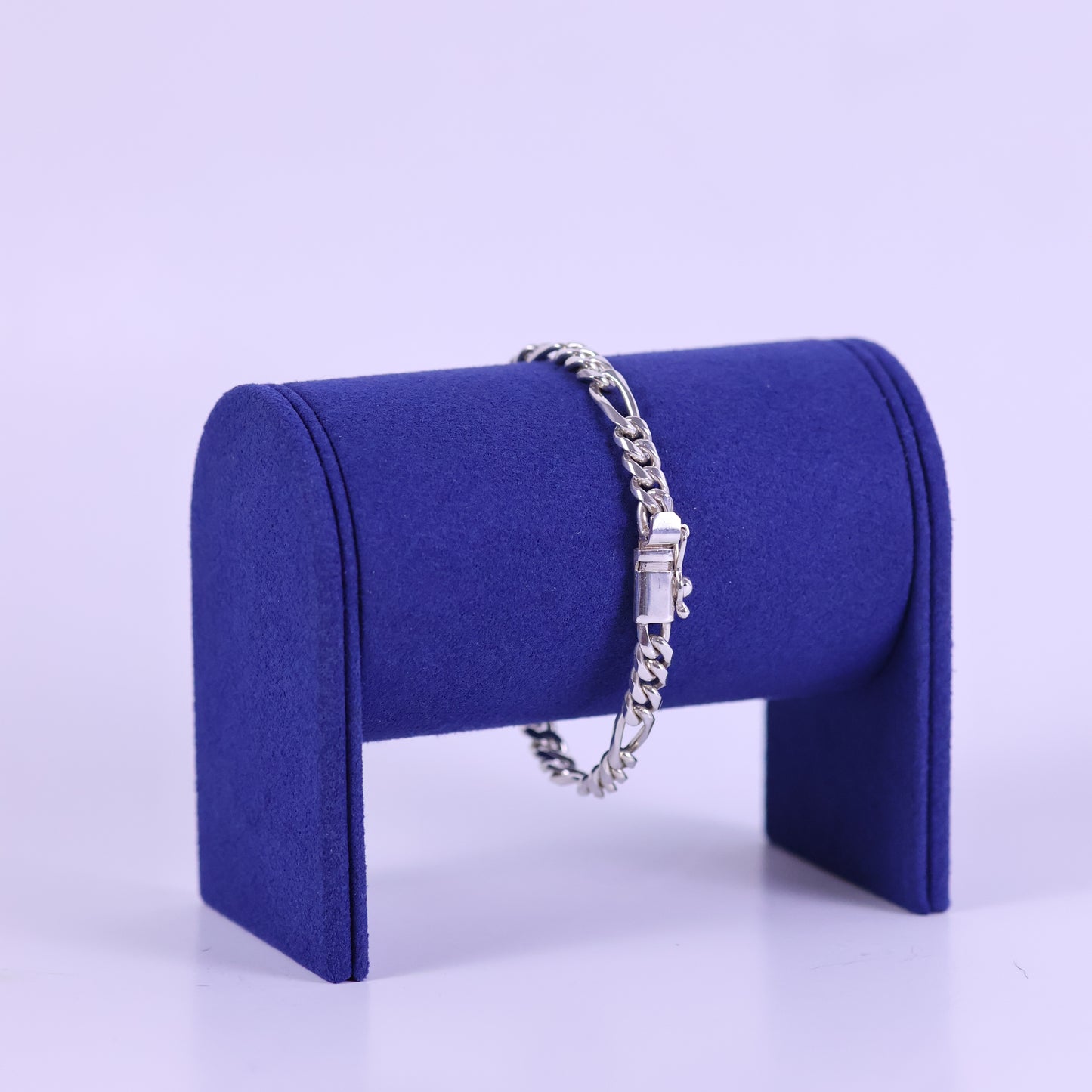 Figaro Bracelet “3x1 Pattern links” - Peruvian 950 Silver