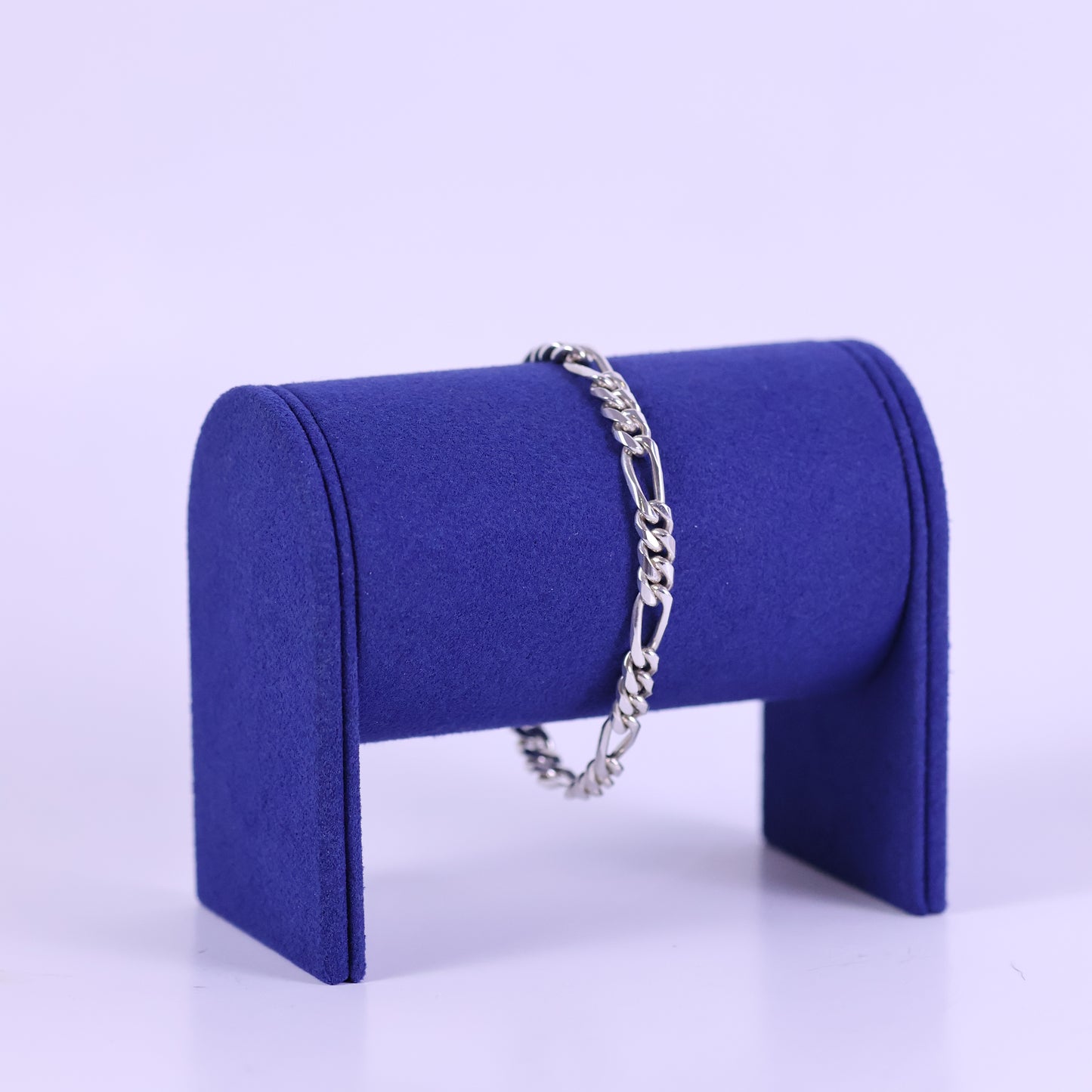 Figaro Bracelet “3x1 Pattern links” - Peruvian 950 Silver