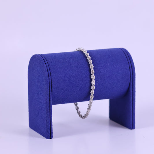 Rope bracelet - Peruvian 950 Silver