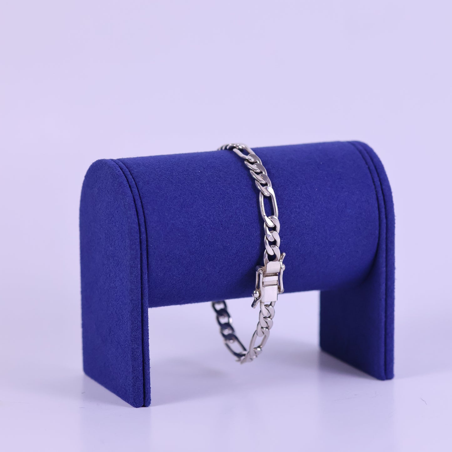 Figaro Bracelet “3x1 Pattern links” - Peruvian 950 Silver