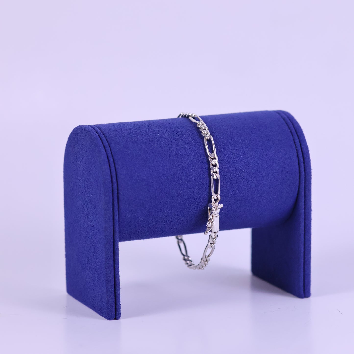 Figaro Bracelet “3x1 Pattern links” - Peruvian 950 Silver