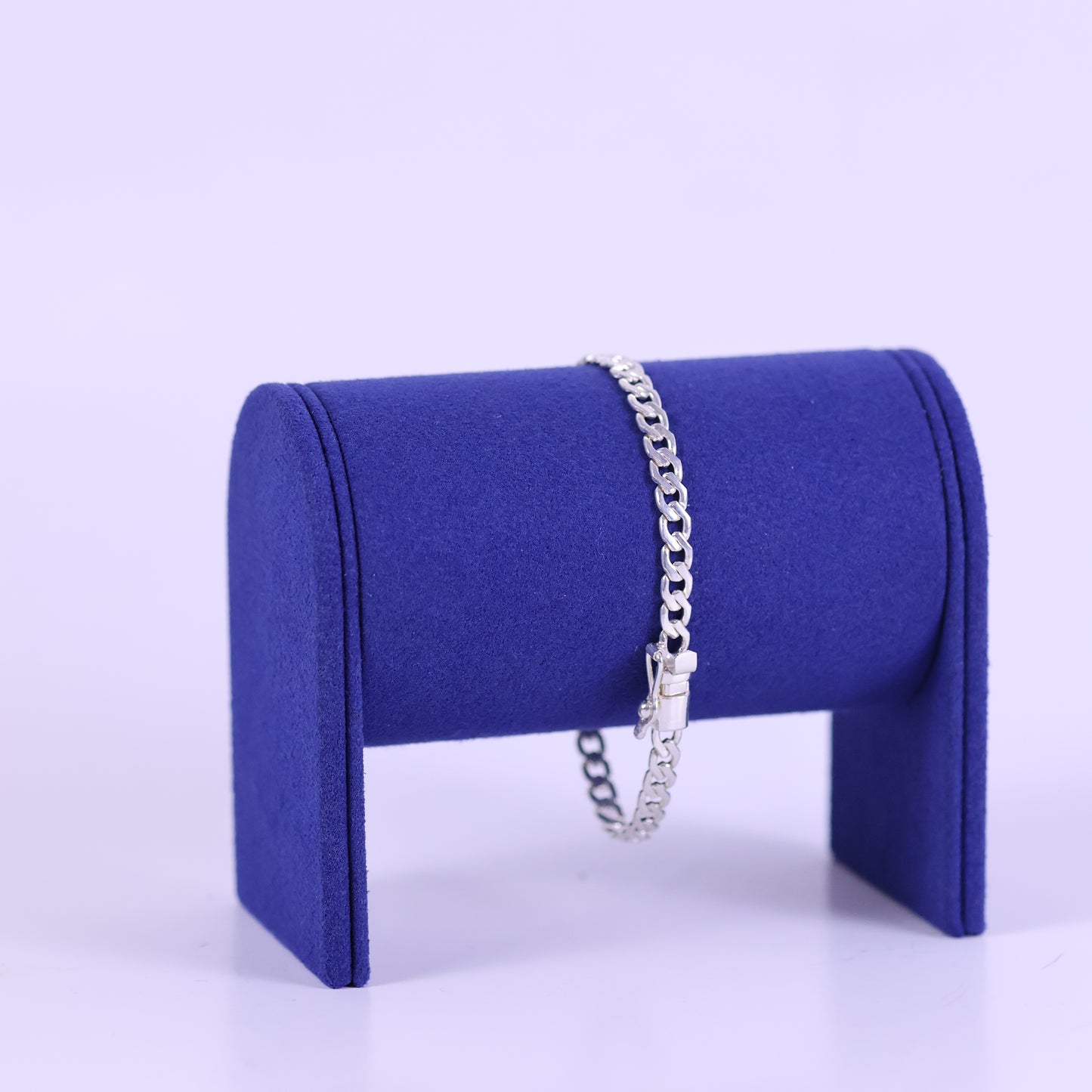 Rhomboid links Bracelet - Peruvian 950 Silver