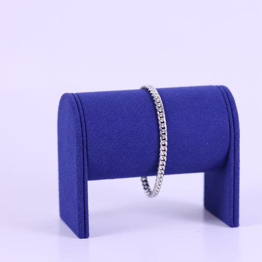 Cuban Link Bracelet- Peruvian 950 Silver